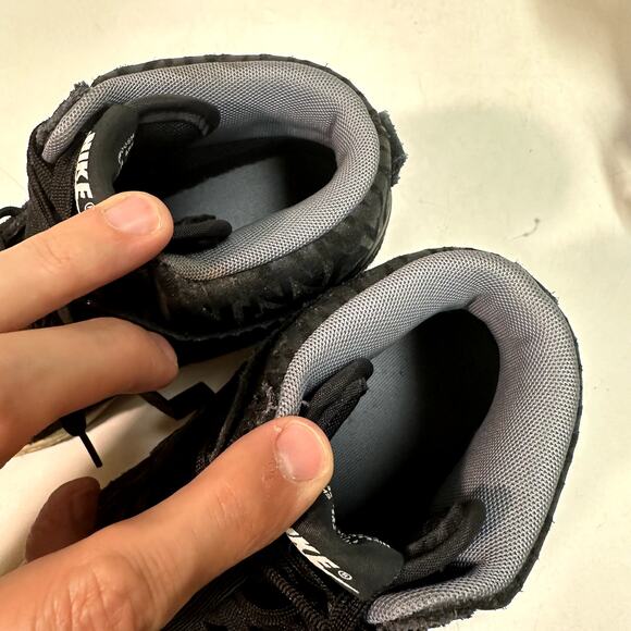 GOOD Nike Women's Dunk Sky High Print 'Black' Hidden Wedge Platform Sneakers 7.5 - Picture 8 of 10